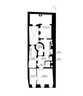 3-Zimmer-Wohnung mieten in Wien – 107 m², € 2.180 – Bild 11 von 12