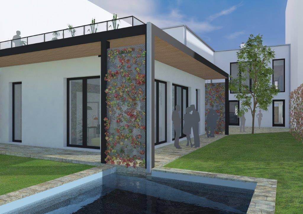 Baden - Zentrum - vor Bewilligung Bauprojekt mit 2 EXKLUSIVEN Eigentumswohnungen - Ansicht 2