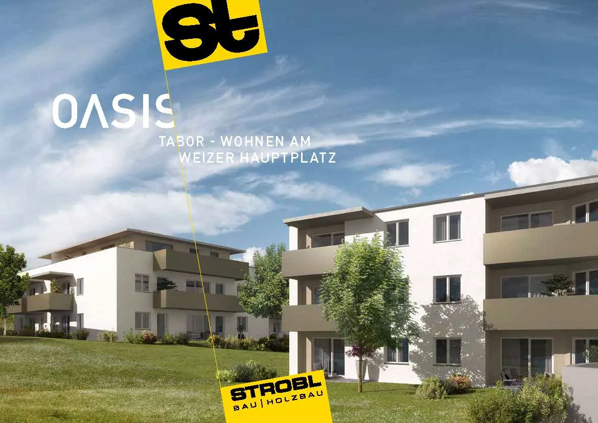 Aktion! Schöne 3- ZI Wohnung 66 m² mit Balkon am Weizer Hauptplatz - provisionsfrei - Erstbezug, Weiz