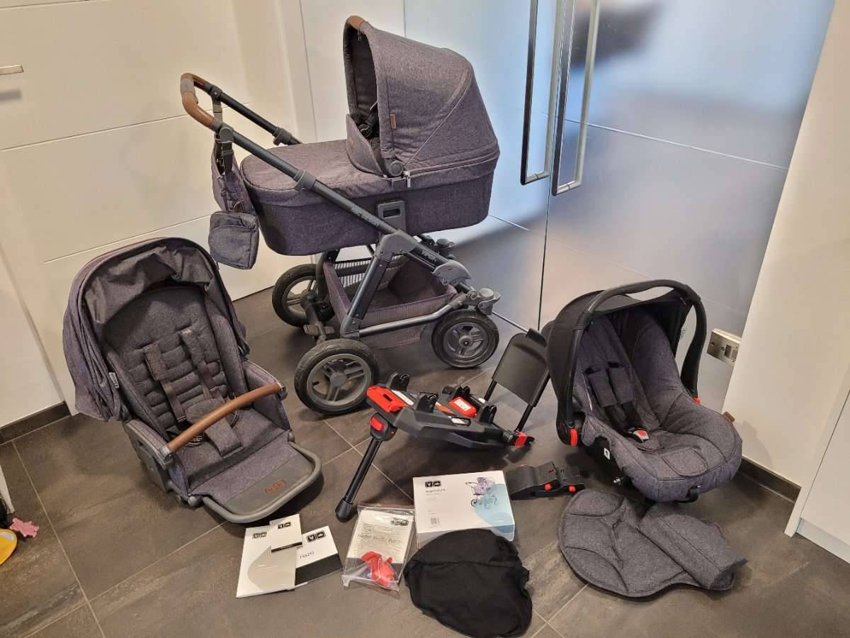 Kinderwagen All in one 3in1 Set Luftreifen ABC Design Viper 4,  330,-  (4652 Steinerkirchen an der Traun) - willhaben