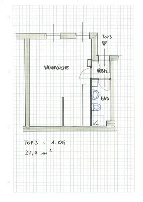 1-Zimmer-Wohnung mieten in Leoben – 34,4 m², € 396 – Bild 8 von 8