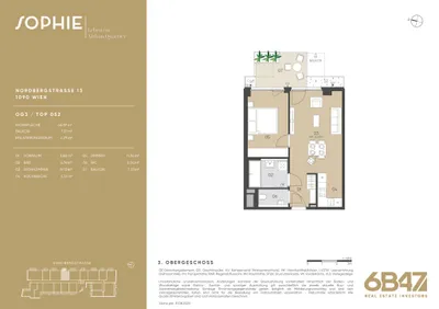 2-Zimmer-Wohnung kaufen in Wien – 46,12 m², € 425.000 – Bild 13 von 13