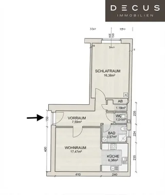 2-Zimmer-Wohnung kaufen in Wien – 53,59 m², € 245.000 – Bild 19 von 19