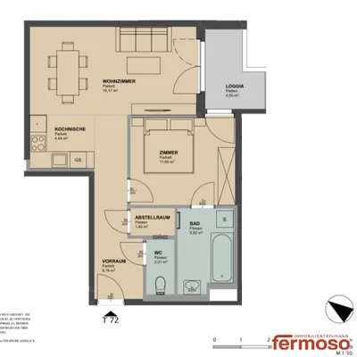 2-Zimmer-Wohnung mieten in Wien – 59,07 m², € 1.199 – Bild 30 von 30