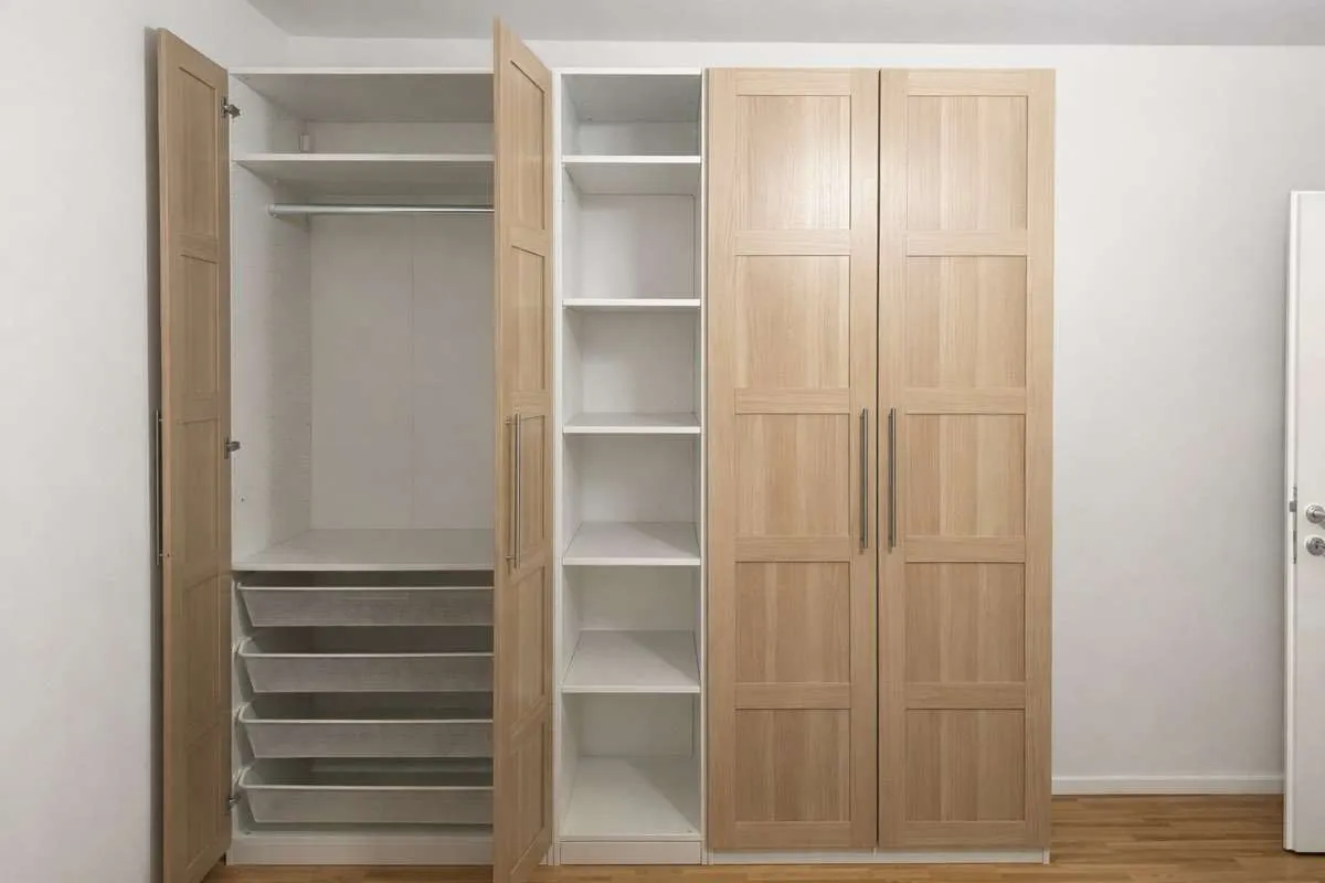 IKEA PAX Kleiderschrank - 250 cm breit - wie neu - Wohnungsauflösung, € 539,- (2000 Stockerau)