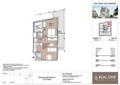 2-Zimmer-Wohnung kaufen in Wien – 46,64 m², € 299.000 – Bild 21 von 21
