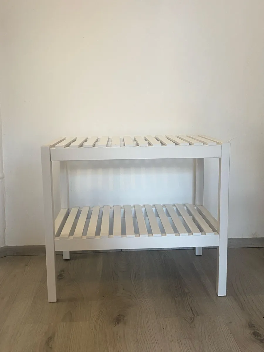 IKEA Schuhregal, Holz weiß, € 15,- (6020 Innsbruck)