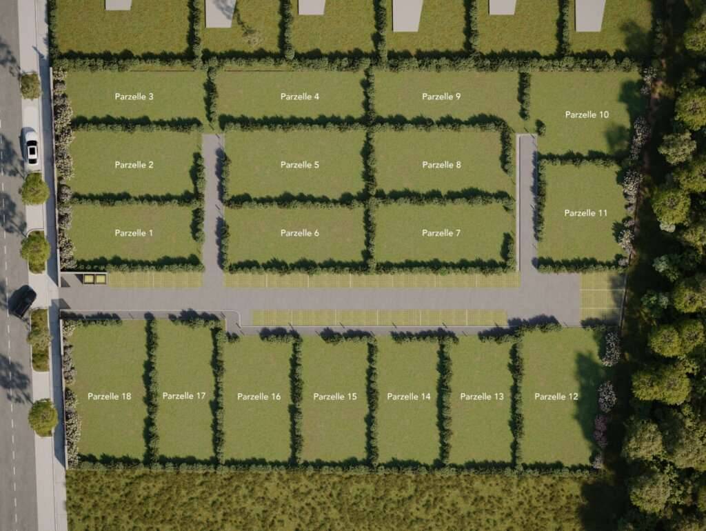 In den Weingärten: Ruhe, Grün und moderne Kleingärten mit Stellplatz! - Ansicht 3