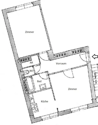2-Zimmer-Wohnung kaufen in Wien – 55,9 m², € 162.000 – Bild 9 von 9