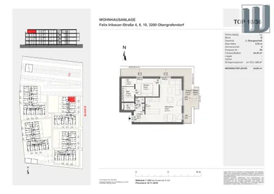 2-Zimmer-Wohnung mieten in Sankt Pölten Land – 55 m², € 899 – Bild 3 von 25
