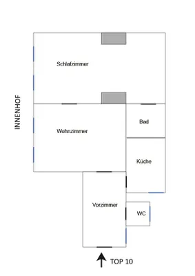 2-Zimmer-Wohnung mieten in Wien – 85,27 m², € 1.494 – Bild 13 von 13