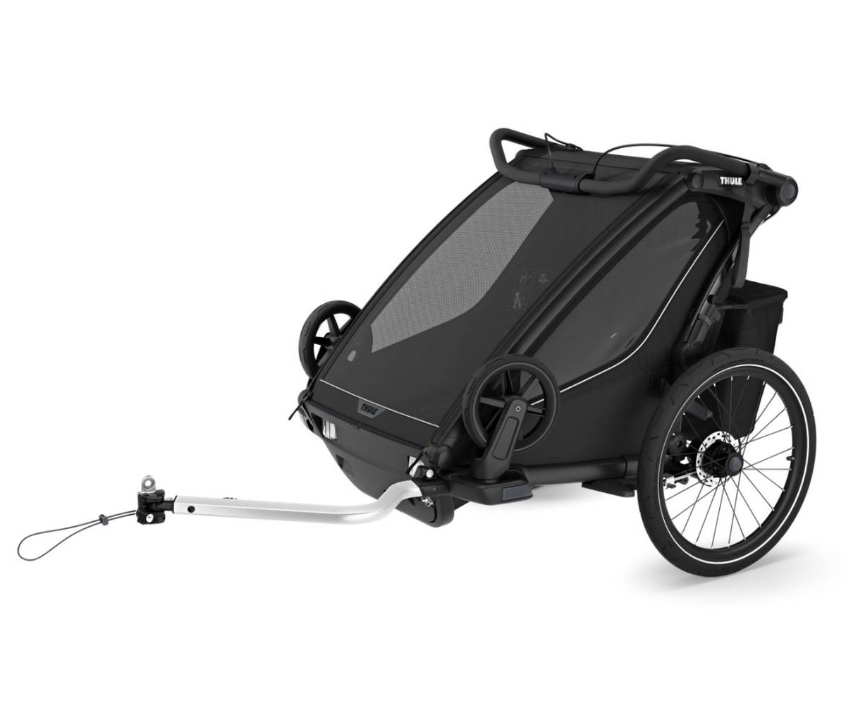 Thule Chariot Sport 2 Double (der mit Bremse) l inkl Jogging-Kit l  Fahrradanhnger,  750,- (1220 Wien) - willhaben