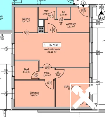 3-Zimmer-Wohnung kaufen in Waidhofen an der Ybbs – 68 m², € 119.900 – Bild 19 von 19