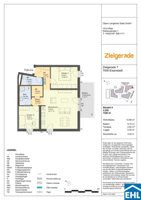 3-Zimmer-Wohnung kaufen in Eisenstadt – 72,99 m², € 358.000 – Bild 13 von 13