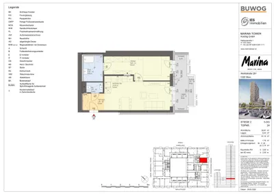 2-Zimmer-Wohnung mieten in Wien – 61 m², € 1.440 – Bild 9 von 9