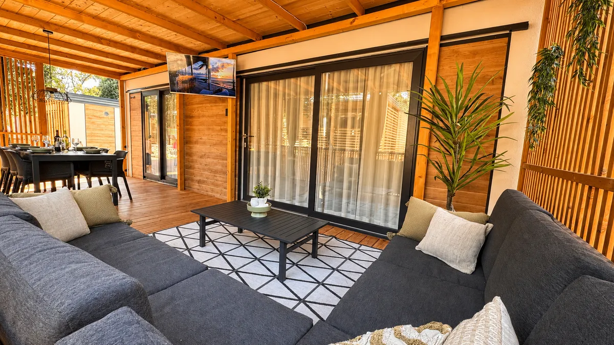 Mobilheim Kroatien | Camping Park Soline | Booking 9,7 | 95.000 € - Ansicht 2