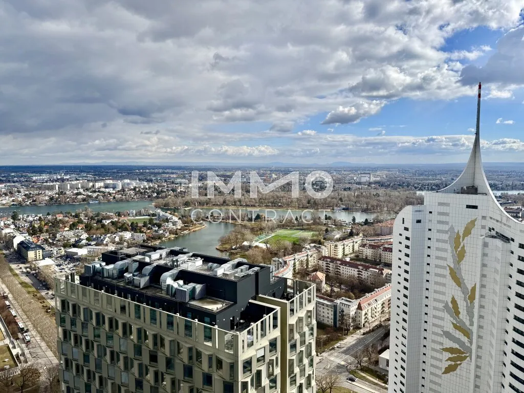 Wohnen über den Dächern Wiens - Ostseitiges Studio mit 10 m² Loggia, Wien
