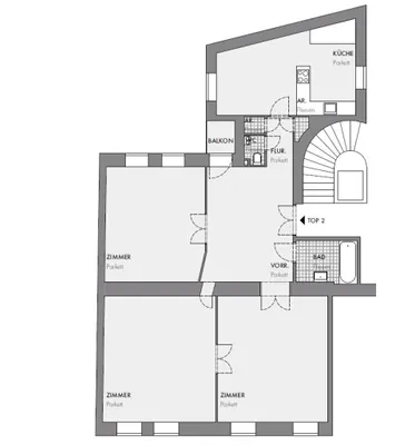 3-Zimmer-Wohnung mieten in Wien – 120 m², € 2.290 – Bild 14 von 14