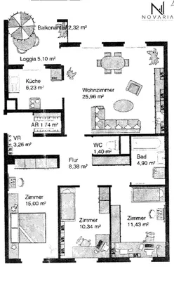 4-Zimmer-Wohnung kaufen in Wien – 90 m², € 389.500 – Bild 14 von 16