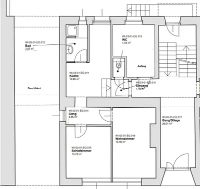 8-Zimmer-Gewerbeimmobilie kaufen in Wien – 182 m², € 950.000 – Bild 5 von 12