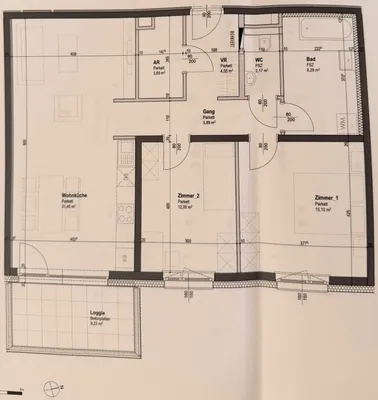 3-Zimmer-Wohnung kaufen in Mödling – 83,14 m², € 449.000 – Bild 20 von 21