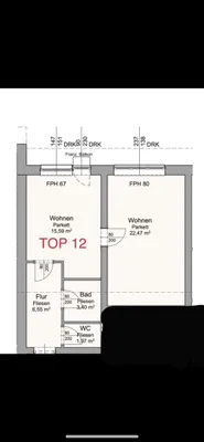 2-Zimmer-Wohnung mieten in Linz Land – 50 m², € 800 – Bild 22 von 22