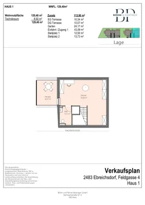 5-Zimmer-Haus kaufen in Baden – 129,4 m², € 460.000 – Bild 9 von 10