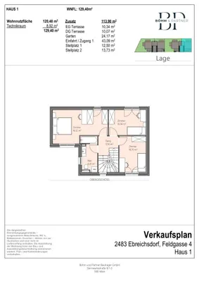 5-Zimmer-Haus kaufen in Baden – 129,4 m², € 460.000 – Bild 8 von 10
