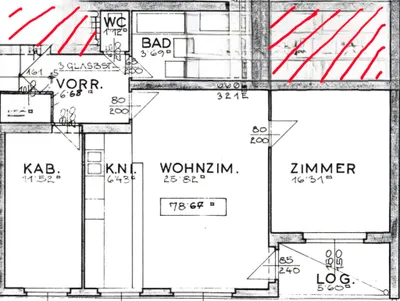 3-Zimmer-Wohnung mieten in Gmünd – 78 m², € 856 – Bild 1 von 9