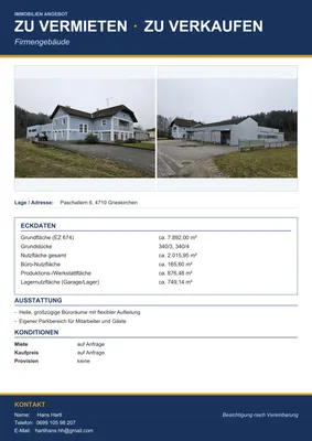 Gewerbeimmobilie mieten in Grieskirchen – 1 791 m², € 6 – Bild 15 von 15