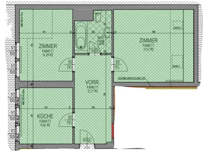 3-Zimmer-Wohnung mieten in Tamsweg – 64 m², € 798 – Bild 8 von 8