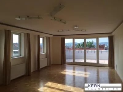TOP-DACHTERRASSEN-WOHNUNG MIT TRAUMHAFTEM WIEN-BLICK -- EINE EBENE -- KLIMA/RUHELAGE!
