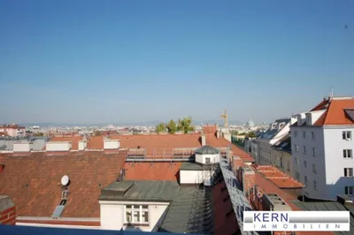 TOP-DACHTERRASSEN-WOHNUNG MIT TRAUMHAFTEM WIEN-BLICK -- EINE EBENE -- KLIMA/RUHELAGE! – Bild 2
