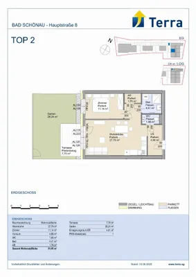 2-Zimmer-Wohnung mieten in Wiener Neustadt Land – 52,14 m², € 586 – Bild 5 von 5