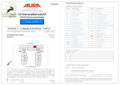 3-Zimmer-Wohnung mieten in Baden – 60,35 m², € 979 – Bild 8 von 15