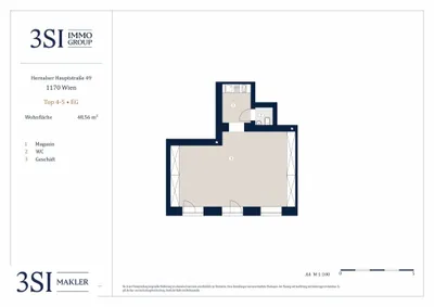 Gewerbeimmobilie kaufen in Wien – 73 m², € 283.566 – Bild 3 von 4