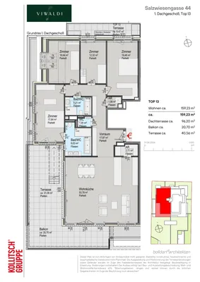 5-Zimmer-Wohnung kaufen in Wien – 159,23 m², € 1.750.000 – Bild 2 von 14