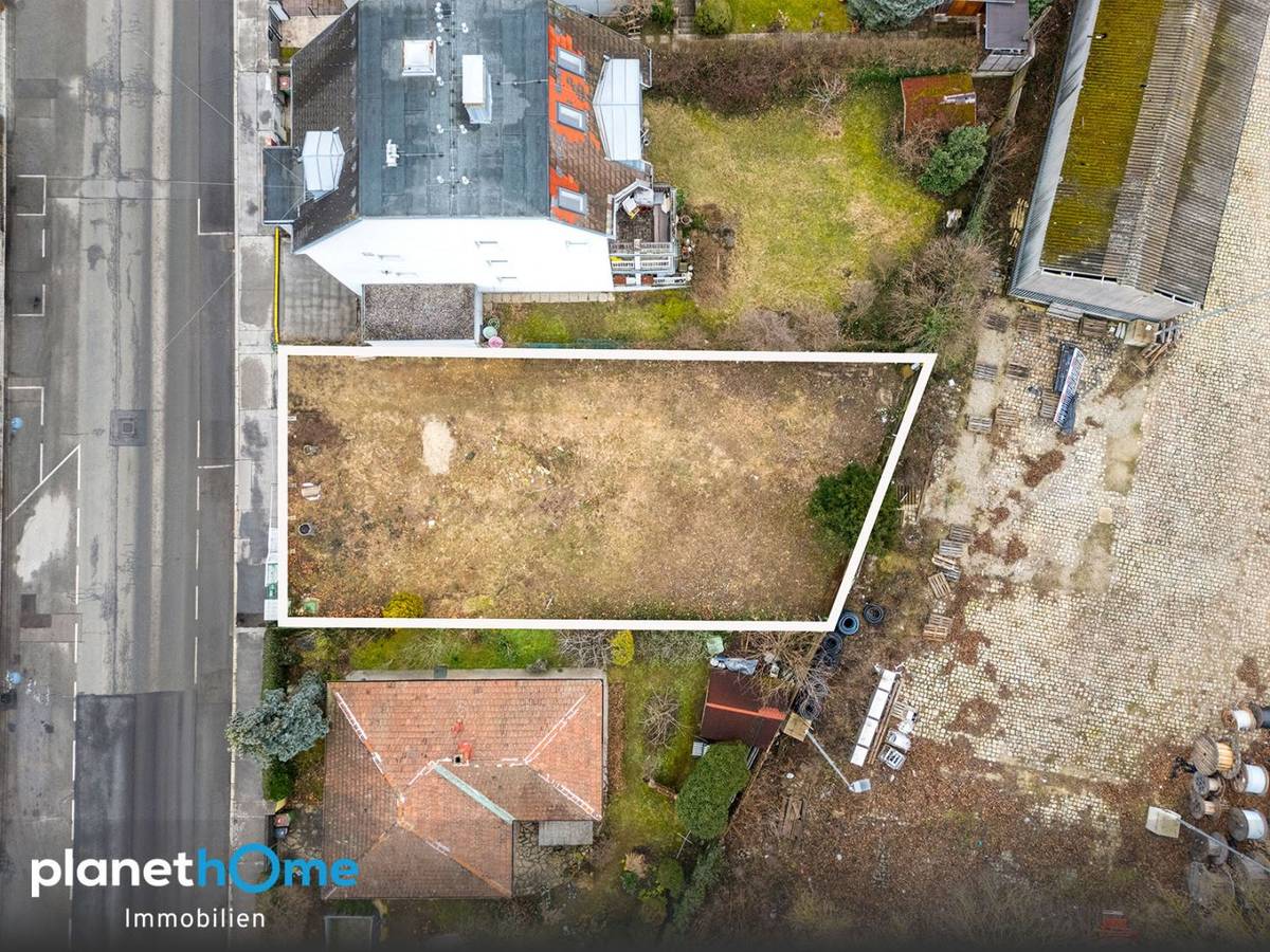Ebener Baugrund in Hietzing | Unbebaut | Bewilligte Planung | Südwest-Ausrichtung - Ansicht 2