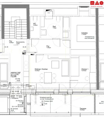 3-Zimmer-Wohnung mieten in Linz – 59,08 m², € 780 – Bild 3 von 3