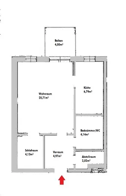 1-Zimmer-Wohnung mieten in Graz – 41,9 m² – Bild 2 von 17