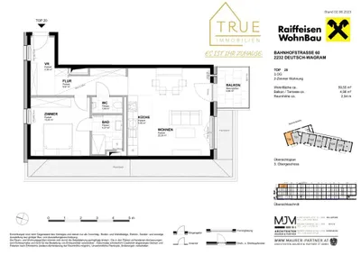2-Zimmer-Wohnung kaufen in Gänserndorf – 59,55 m², € 336.300 – Bild 27 von 27