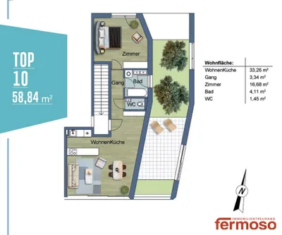 2-Zimmer-Wohnung kaufen in Neusiedl am See – 55,88 m², € 395.000 – Bild 19 von 19
