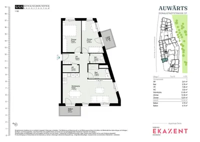 3-Zimmer-Wohnung mieten in Wien – 75,95 m², € 1.965 – Bild 8 von 8