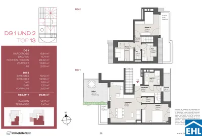 4-Zimmer-Wohnung kaufen in Wien – 91,07 m², € 1.127.500 – Bild 6 von 6