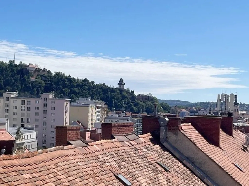 ZENTRALE STADTWOHNUNG MIT SCHÖNER FERNSICHT – pohled 2