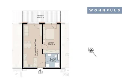 2-Zimmer-Wohnung kaufen in Innsbruck-Land – 49,3 m², € 366.593 – Bild 11 von 16