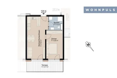 2-Zimmer-Wohnung kaufen in Innsbruck-Land – 49,3 m², € 366.593 – Bild 10 von 16