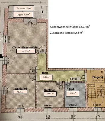 3-Zimmer-Wohnung mieten in Vöcklabruck – 82 m², € 900 – Bild 12 von 20