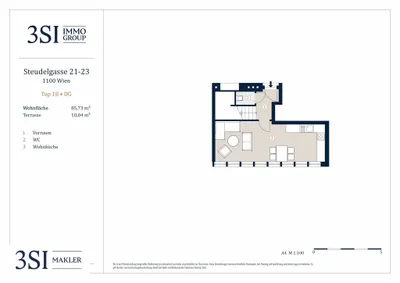 3-Zimmer-Wohnung kaufen in Wien – 85,73 m², € 357.000 – Bild 14 von 15