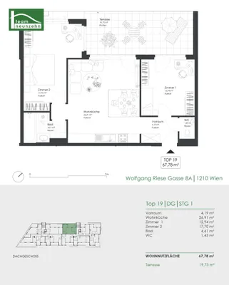 3-Zimmer-Wohnung kaufen in Wien – 67,78 m², € 449.000 – Bild 20 von 20